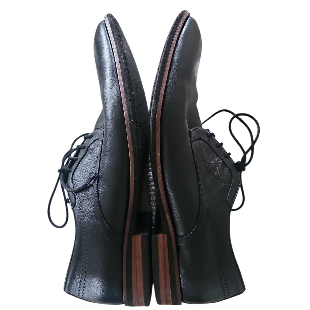 Moretti Gold Label | Marland Mens Size 13 D Black Leather